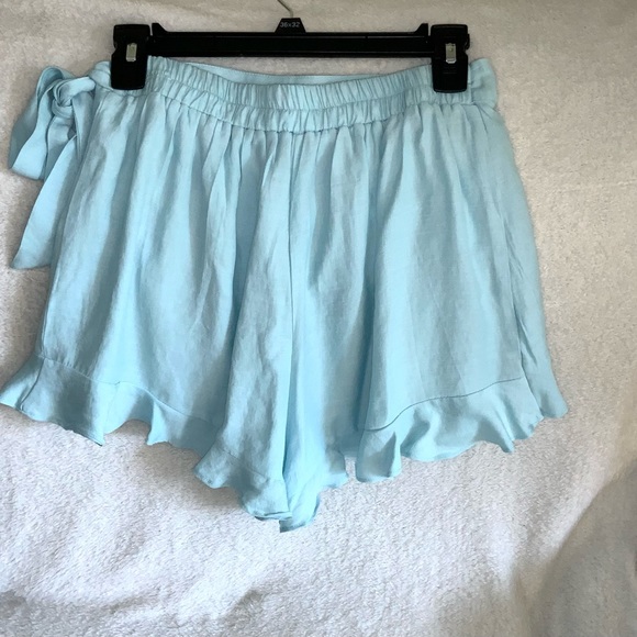 American Threads Light Blue Ruffle Skort - Picture 7 of 15